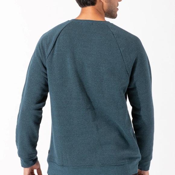 NWT Dark Green Long Sleeve Raglan Sweatshirt - Picture 4 of 5